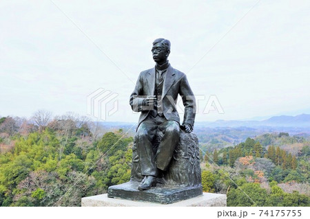 【大分県】瀧廉太郎像（岡城跡） 74175755
