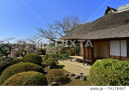 水戸偕楽園　好文亭と庭　 74178467