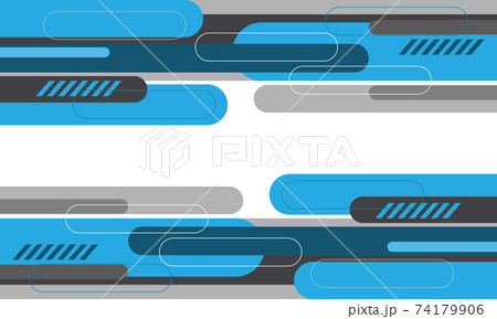 Abstract blue grey geometric cyber futuristic style on white design modern technology background vector illustration. Abstract blue grey geometric cyber futuristic style on white design modern technology background vector illustration. 74179906