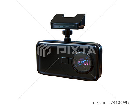 ドライブレコーダーのイラスト素材