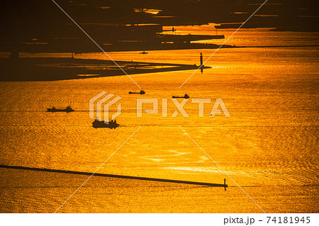 《兵庫県》日本三大夜景・掬星台のご来光 74181945