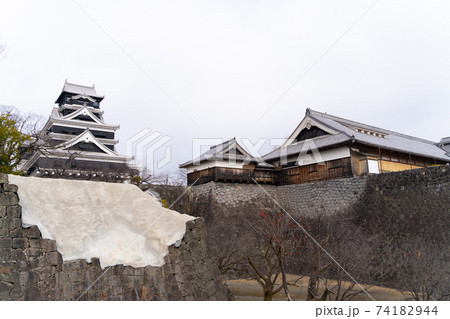 【熊本県】　熊本城 74182944
