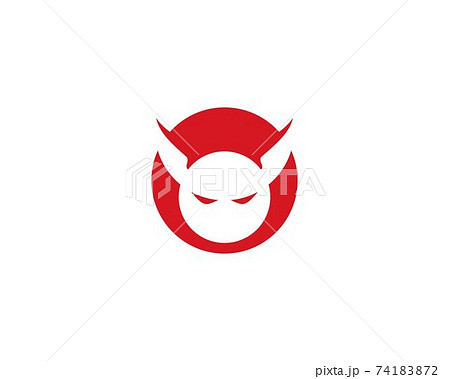 Devil logo vectorのイラスト素材 [74183872] - PIXTA