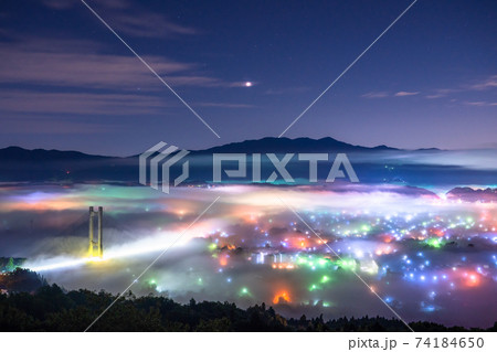 《埼玉県》秩父雲海・夜景 74184650