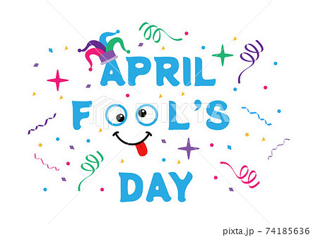 Celebration Happy April Fool's Day Wearing a Jester Hat Background Design. Vector Illustration. Celebration Happy April Fool's Day Wearing a Jester Hat Background Design. Vector Illustration. 74185636