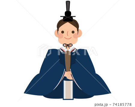 ひな祭り　雛人形　お内裏様 74185778