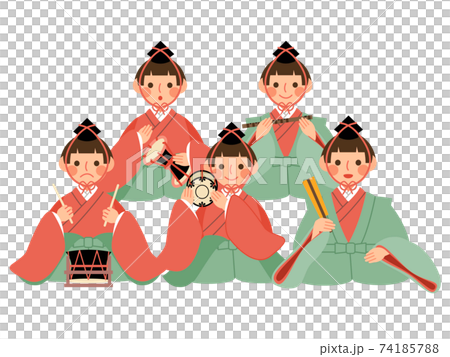 ひな祭り　五人囃子 74185788