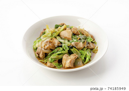 鶏モモ肉の回鍋肉風おかず 74185949