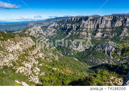 Verdon Gorge, Gorges du Verdon in French Alps, Provence, France 74186200