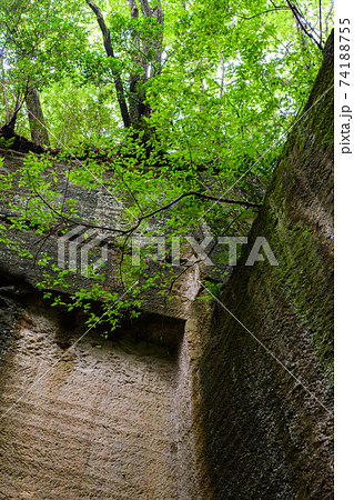 群馬県太田市】藪塚石切場跡 群馬県太田市】藪塚石切場跡 74188755