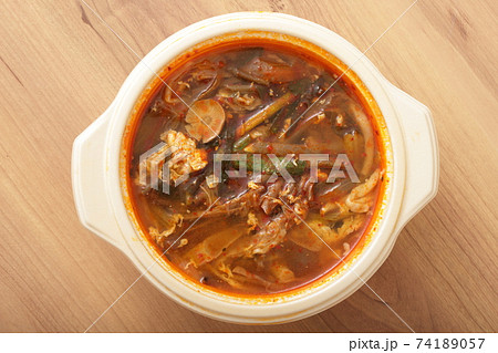 ユッケジャンスープ 74189057