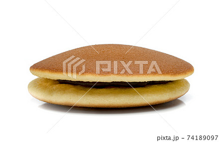 Dorayaki or japanese pancakes isolated on white background 74189097