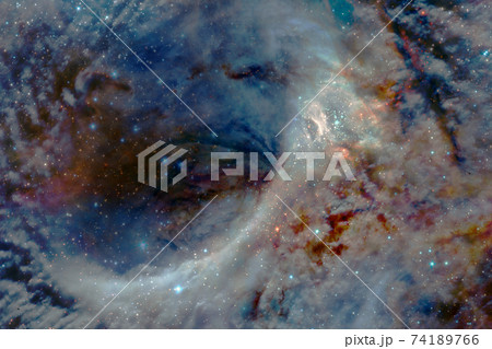 Galaxy somewhere in outer space. Elements of this image furnished by NASA Galaxy somewhere in outer space. Elements of this image furnished by NASA 74189766