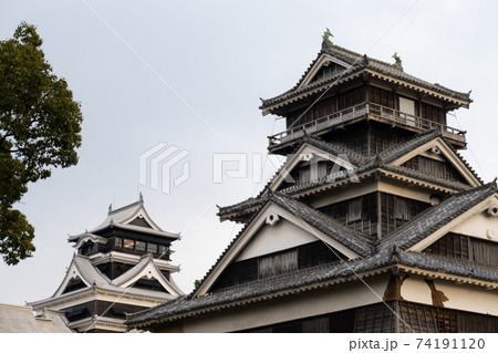 【熊本県】　熊本城 74191120