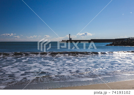 茨城県日立市　川尻海水浴場 74193102