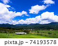 霧島高原の牧場 74193578