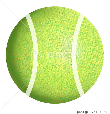 テニスボールのイラスト素材