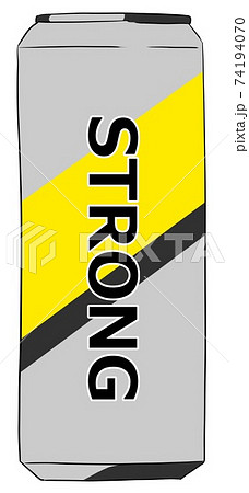 ストロング系チューハイのイラスト素材