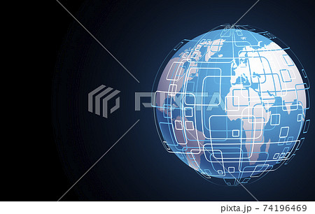 Vector modern techology concept background. 74196469