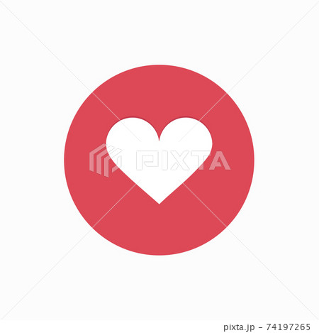 vector modern like pink icon isolated on white background 74197265