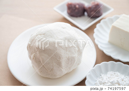 豆腐で練った白玉粉 豆腐で練った白玉粉 74197597