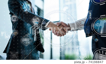 ビジネス　グラフィック 74198847