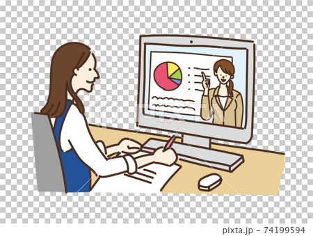 Agricultural girl Agricultural farmer Female business PC illustration Agricultural girl Agricultural farmer Female business PC illustration 74199594