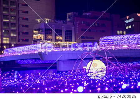 冬の小倉イルミネーション夜景 冬の小倉イルミネーション夜景 74200928