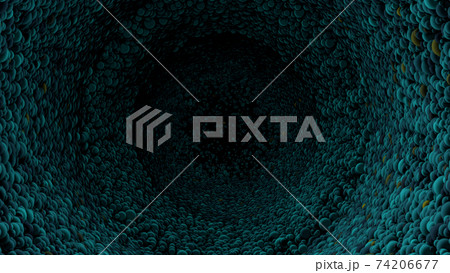 4K ぶくぶく 泡 トンネル カラフル 動き 体内 4K ぶくぶく 泡 トンネル カラフル 動き 体内 74206677