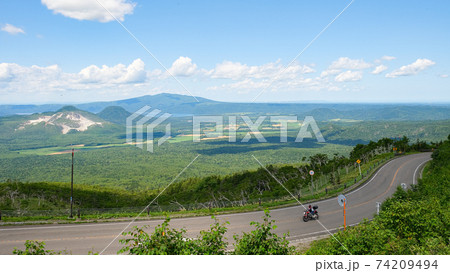 北海道ツーリング 摩周湖第三展望台の写真 北海道ツーリング 摩周湖第三展望台の写真 74209494