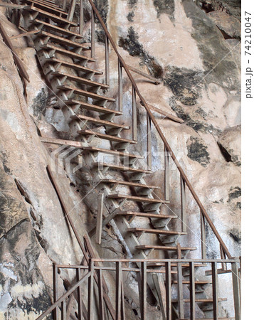 stair in cave stair in cave 74210047