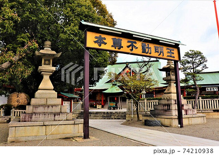 成田山不動尊・春の風景 74210938