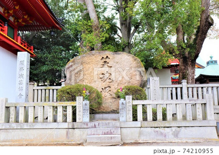 成田山不動尊・春の風景 74210955