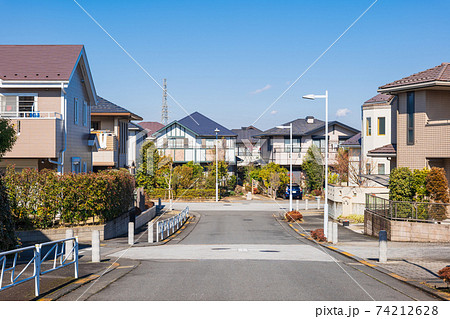 閑静な住宅街 無電柱化タウン 閑静な住宅街 無電柱化タウン 74212628