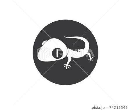 Gecko logo vector icon illustration 74215545