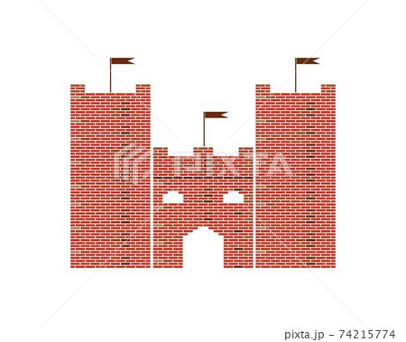 castle logo icon vector illustration design castle logo icon vector illustration design 74215774