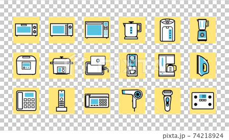 生活家電アイコン 生活家電アイコン 74218924