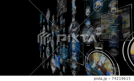 ビジネス　グラフィック 74219615