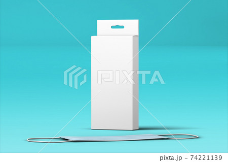 3D rendered medical mask dust protection with box design. safety measure to combat coronavirus. added copy space for text. 3D rendered medical mask dust protection with box design. safety measure to combat coronavirus. added copy space for text. 74221139
