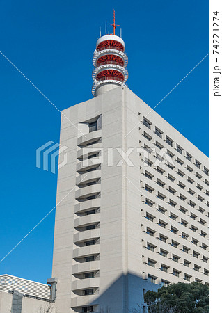 【冬の警視庁本部庁舎】 【冬の警視庁本部庁舎】 74221274