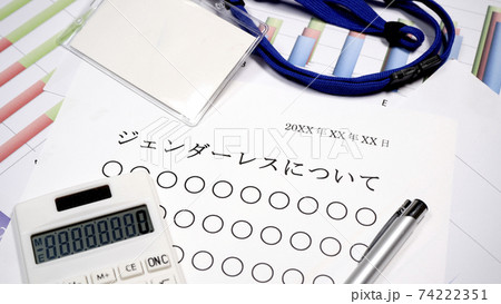 ジェンダーレスについて 74222351