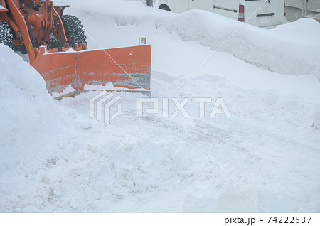 除雪作業 74222537