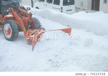 除雪作業 74222539