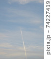 飛行機雲 74227419