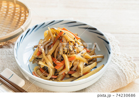 菊芋のきんぴら 74230686