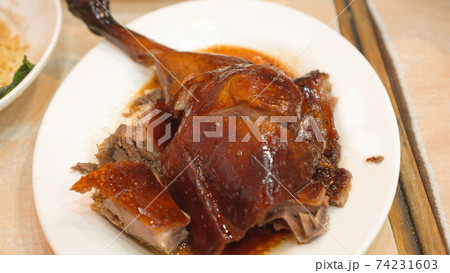 Roasted geese bbq Hong Kong Catonese style Roasted geese bbq Hong Kong Catonese style 74231603