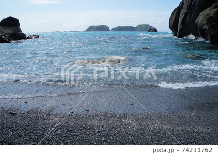 新島 間々下海岸 新島 間々下海岸 74231762