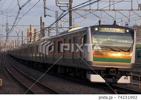 ［JU］上野東京ラインE233系（高崎線直通） 74231902