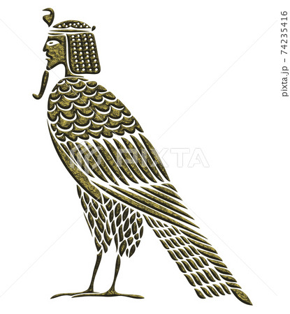 Egyptian mythical creature - Bird of souls Egyptian mythical creature - Bird of souls 74235416