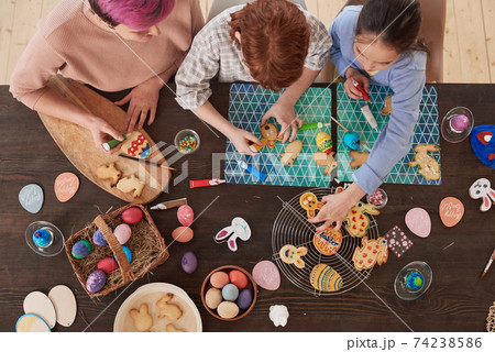 Homemade cookies for Easter Homemade cookies for Easter 74238586